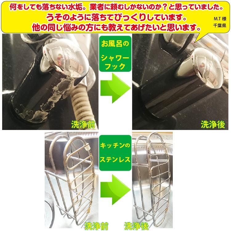 業務用水垢洗浄剤 テラクリーナーヤマトEX 水垢落とし 洗剤 水あか 取り 水垢 クリーナー 初回注文限定お試し価格＋返金保証 |  | 08