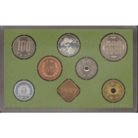 [2]平成9年〜13年(1997〜2001)敬老貨幣セット5点 敬老貨幣セット 平成9年（1997年） 年号別貨幣セット 【ミント
