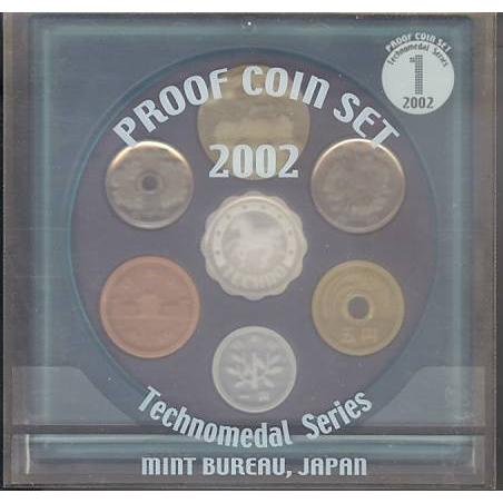 古銭コレクションセット　22 Proof Set 2004年 (平成16年) テクノメダルプルーフ貨幣セット 完未品