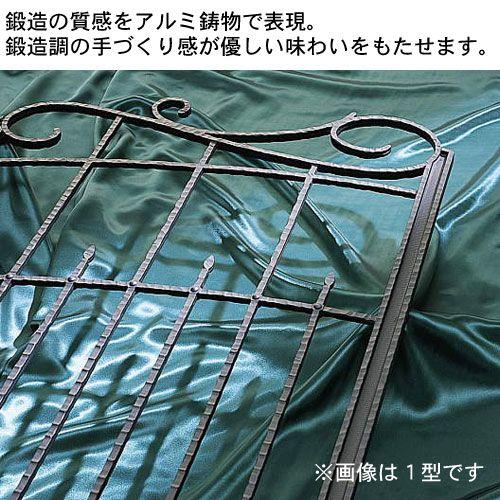 門扉 4型 両開き 門柱タイプ 0712（扉1枚700×1200mm） 【ピクシー】 三協アルミ