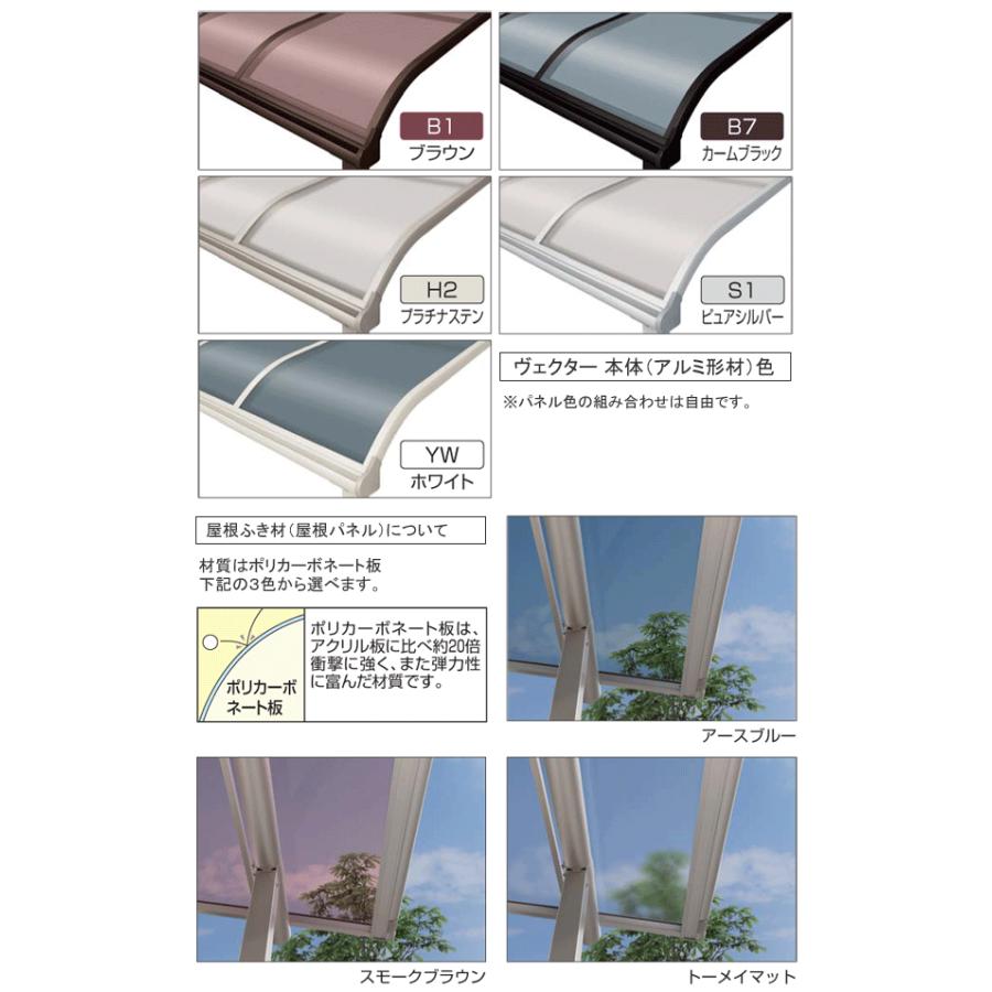 Ykk Ap テラス屋根 ソラリア 躯体式バルコニー屋根 Bタイプ アール型 関東間3 0間 1 5間 1 5間 3尺 600n 部品箱付 Ya1407 大和住建 Yahoo 店 通販 Yahoo ショッピング