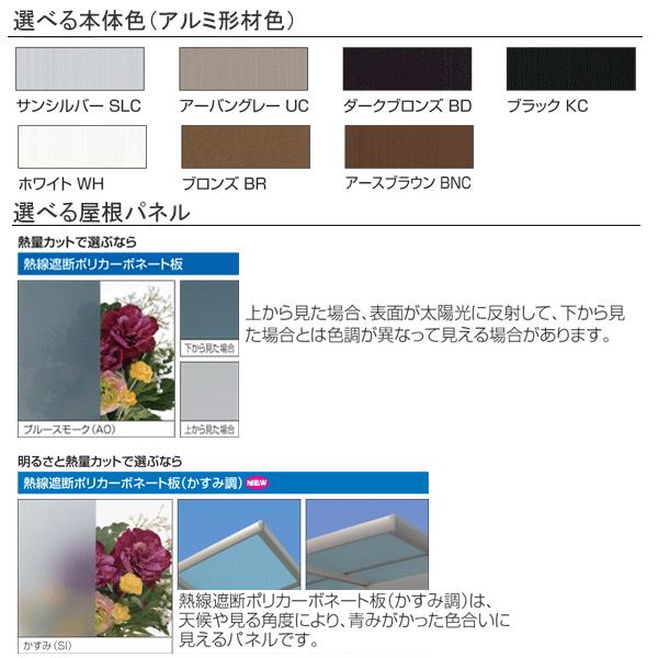 サイクルポート セルフィ ミニタイプ 基本セット 5821 (奥行 サイクルポート セルフィ ミニタイプ 基本セット 5821 (奥行