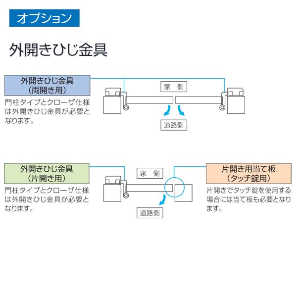 【メール便】 門扉　門柱タイプ　キャスモア1型　両開き　0712　アイアン　鋳物　三協アルミ 【EIM1823182743】(66471円)