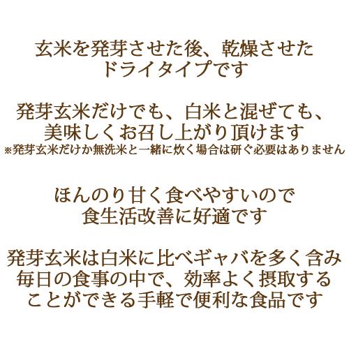 発芽玄米 国産 GABA 玄米 6kg （1kg×6） 1ケース 健康 美容 敬老の日 お中元 お歳暮 ギフト お米 米 うるち米｜yamatorice｜05