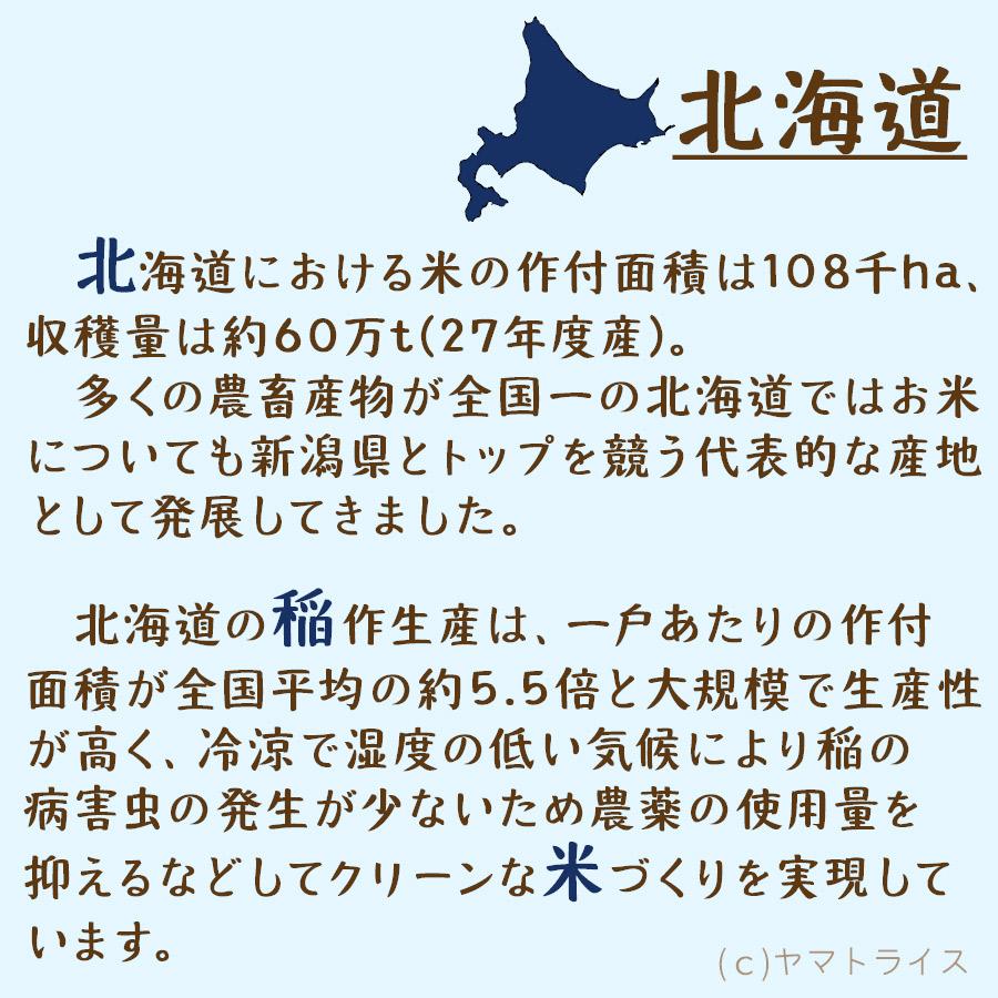 お米 ななつぼし 10kg 北海道産 5kg×2 白米 令和5年産 お歳暮 お中元 特A 数量限定｜yamatorice｜06