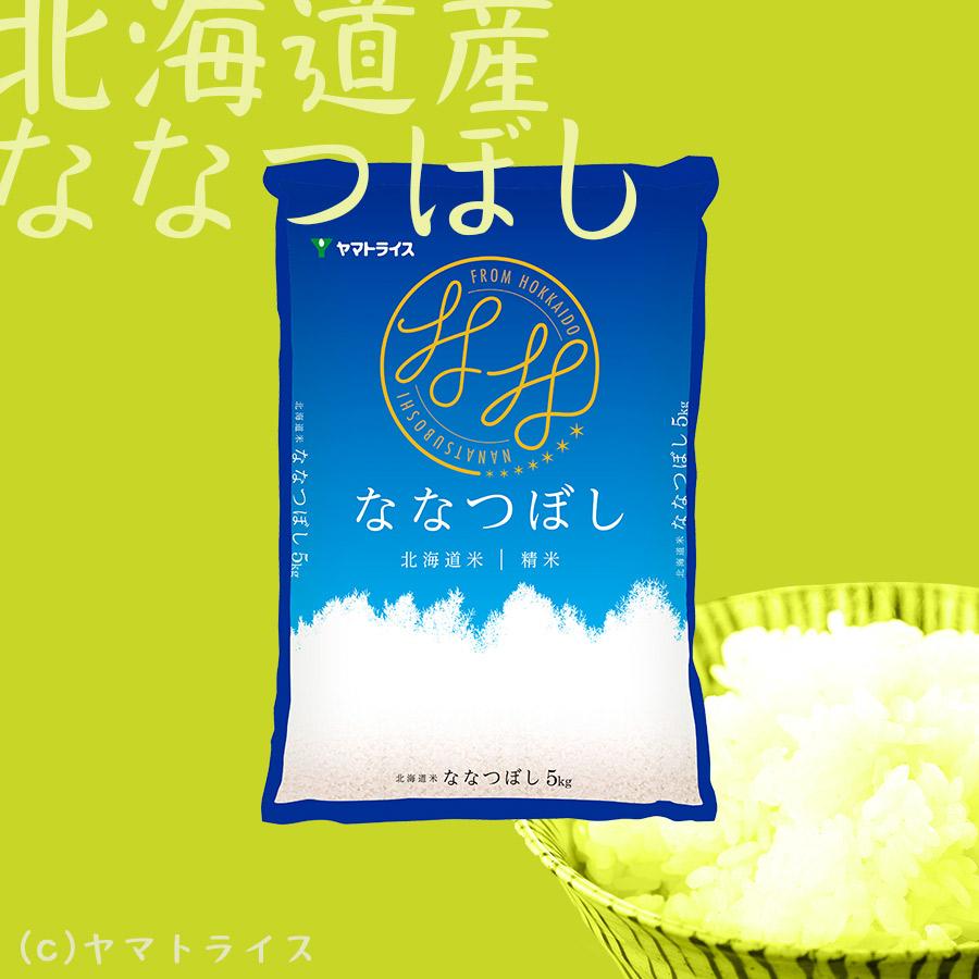 令和5年度北海道産ななつぼし玄米20キロ農家直送 - 米