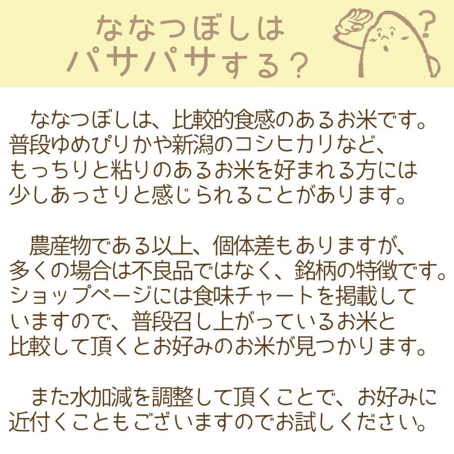 ななつぼし 無洗米 10kg 5kg×2 米 お米 令和5年産 北海道産 お歳暮 お中元 特A 数量限定｜yamatorice｜16