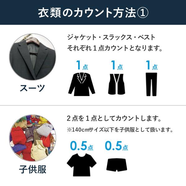クリーニング 宅配 mix 布団3枚と衣類5点まで 詰め放題 保管付き 保管 送料無料 ふとん 掛布団 毛布 打ち直し ワンピース スーツ シミ抜き無料 ベビー布団の画像