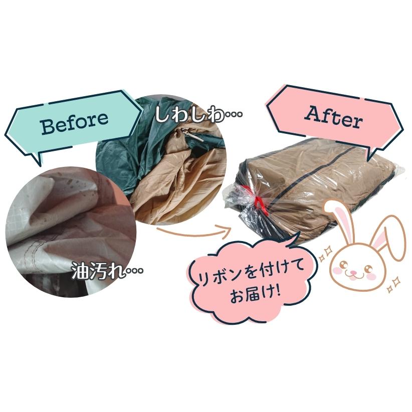 テントクリーニング 宅配 1人〜2人用 テント メンテナンス  