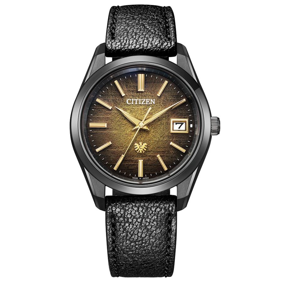 The CITIZEN AQ4106-18X 和紙文字板 世界限定350本 ソーラー チタン 