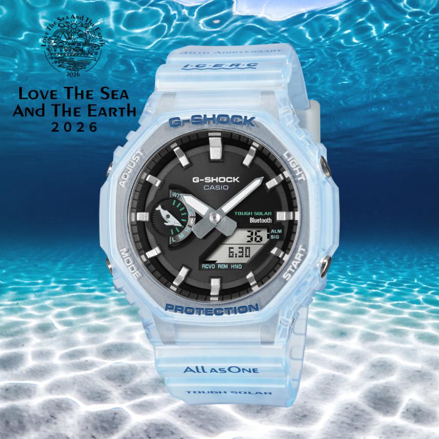 G-SHOCK *CASIO ICERC Japan コラボレーションモデル2026 GA-B2100KB