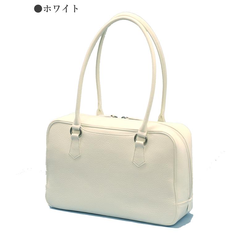 新品HAMANO 濱野皮革工藝 エヴィボストン　ホワイト 牛革 濱野皮革工藝 エヴィーボストン 銀座大和屋 濱野バッグ バッグ