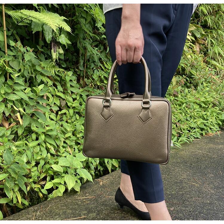 エナメルシェブロン ミニ 銀座大和屋 オリジナル エナメルバッグ made