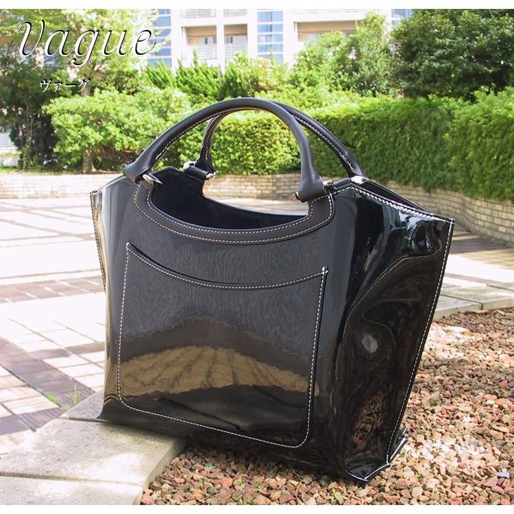 濱野皮革工藝 エナメル ヴァーグ 銀座大和屋 濱野バッグ バッグ