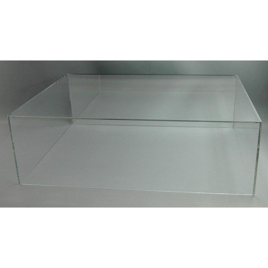 アクリル 透明 ディスプレイケース　高さ約90㎝ 透明 アクリルケース 【横280mm×奥行180mm×高さ70mm】 : やまつみ工房