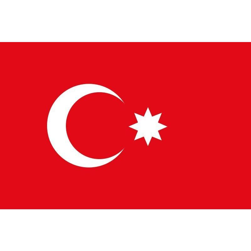 万国旗・世界の国旗トルコ国旗(120cm幅 エクスラン)
