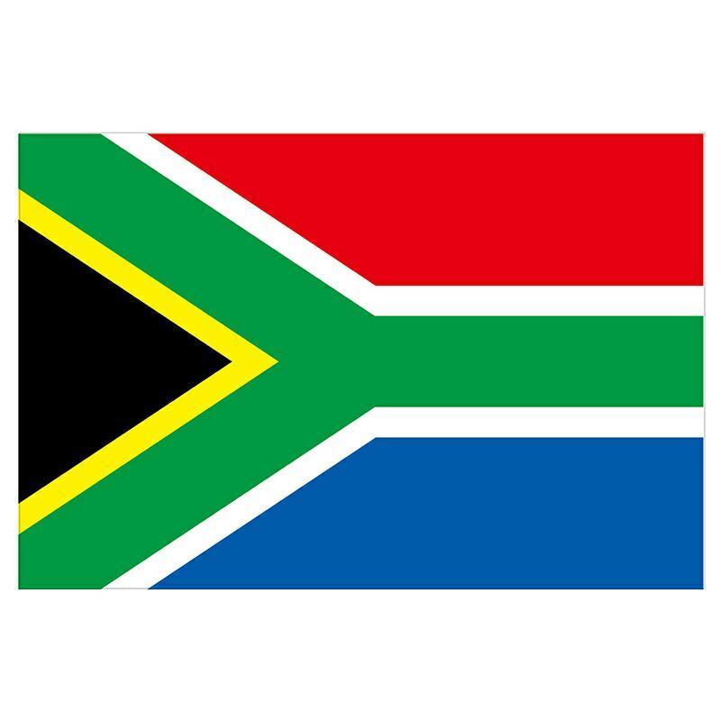 万国旗・世界の国旗南アフリカ国旗(120cm幅/エクスラン) その他イベント用品