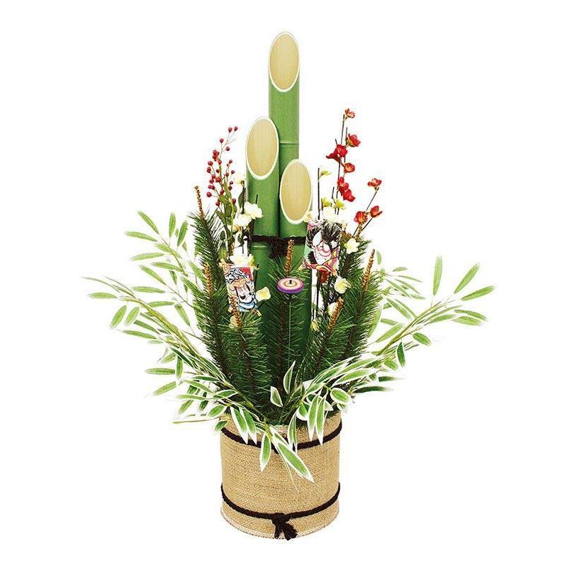 松 みかん箱3箱ぱんぱんに詰めます 40cm前後目安 しめ縄 正月飾り 門松