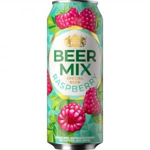 ビアミックス ラズベリー 2．5％ 500ml 缶 24本入り【5,000円以上送料