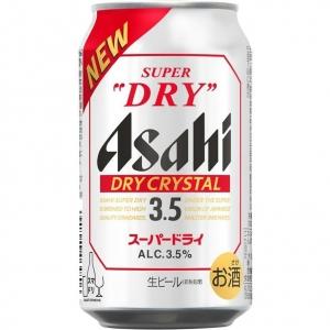 アサヒ スーパードライ ドライクリスタル 350ml 6本パック×4【5,000円