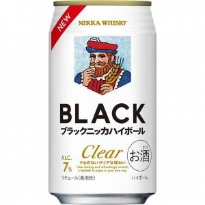 ブラックニッカ クリア ハイボール 缶 350ml 7度 24本入り【5,000円