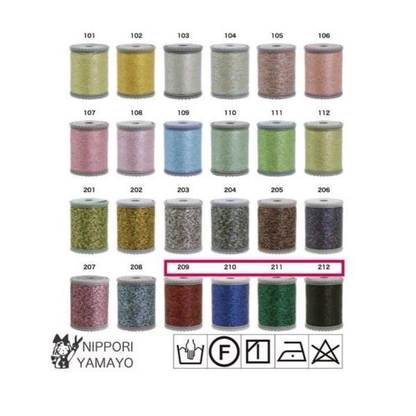 スパークルラメ40/150m巻 ゴールド・シルバー系 : 日暮里繊維街やまよ