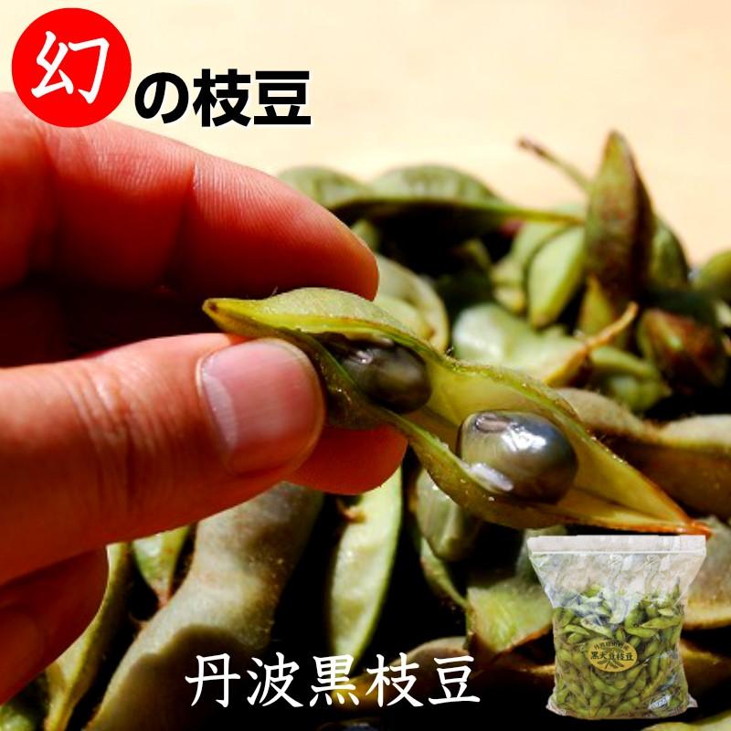 予約商品※ 2025年度産 丹波黒枝豆 1kg 枝無しちぎり サヤ豆 丹波