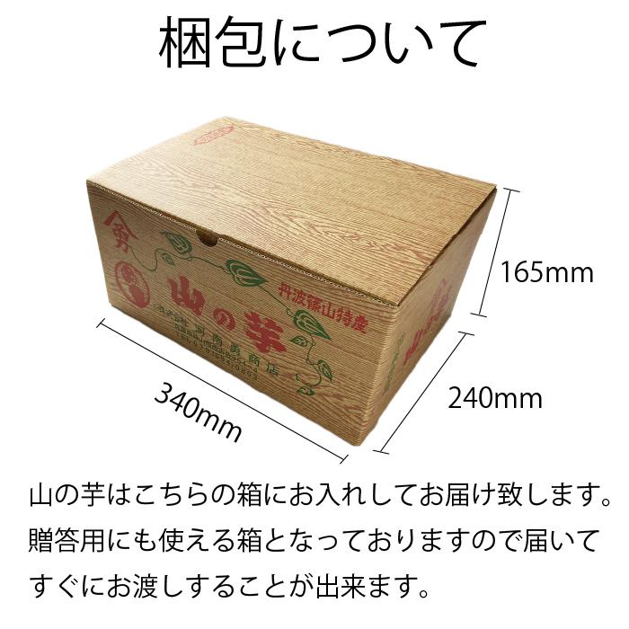 健康 伝統野菜 丹波篠山産 山の芋 粘り抜群 とろろ芋 山芋 優品 5kg箱