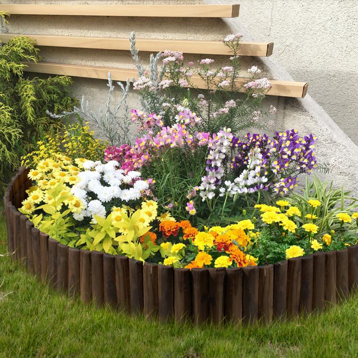 骨花壇 Amazon | タカショー 花壇 フェンス GARDEN EDGE 20cm