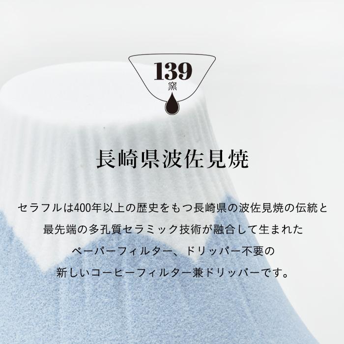 特典付 Ceraful Fuji セラフルフジ スタンドセット 1-4杯用 セラフル