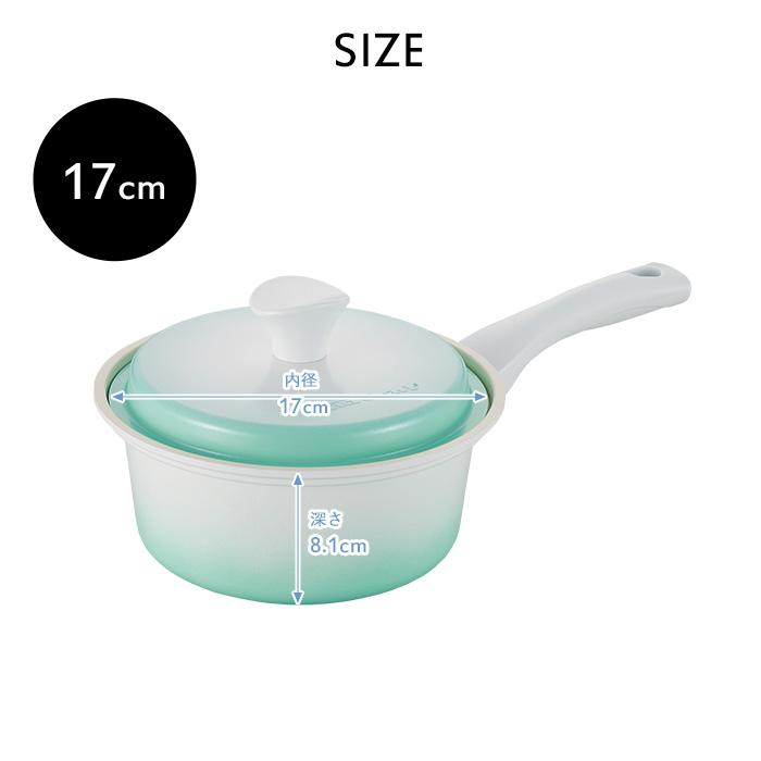 特典付 ガス・IH対応 ライト 片手鍋 17cm ビタクラフト 軽量 アルミ