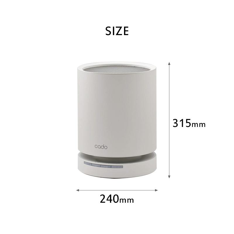 cado（カドー） 特典付 空気清浄機 LEAF 130 AP-C130 除菌空気清浄機