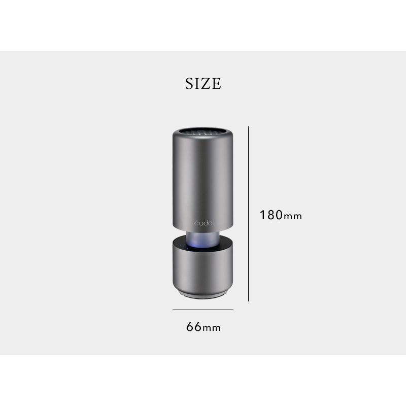 cado（カドー） 特典付 空気清浄機 MP-C30 LEAF Portable コンパクト