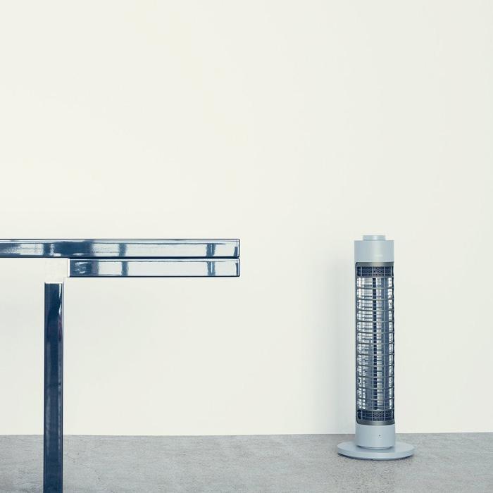 cado 電気ヒーター グレー 美品 カドー電気ヒーター クールグレー SOL-002-CG [シーズヒーター] カドー