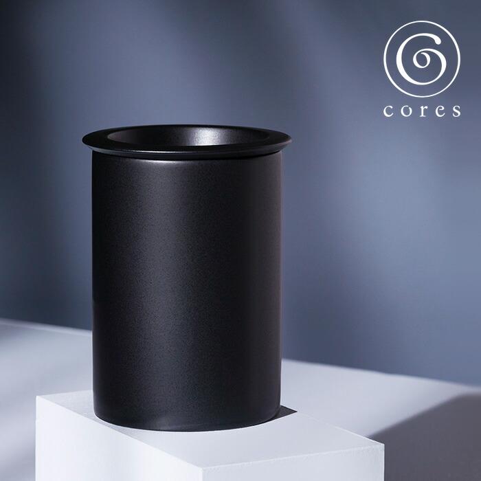 特典付 cores コレス PORCELAIN CANISTER キャニスター コーヒー豆200g C820BK 保存容器 ストッカー 美濃焼 磁器 クラフト感 インテリア 雑貨 の商品画像