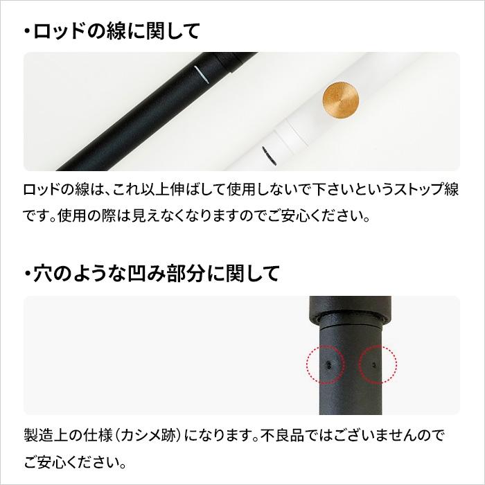 DRAW A LINE ドローアライン テンションロッドC 突っ張り棒 縦 200
