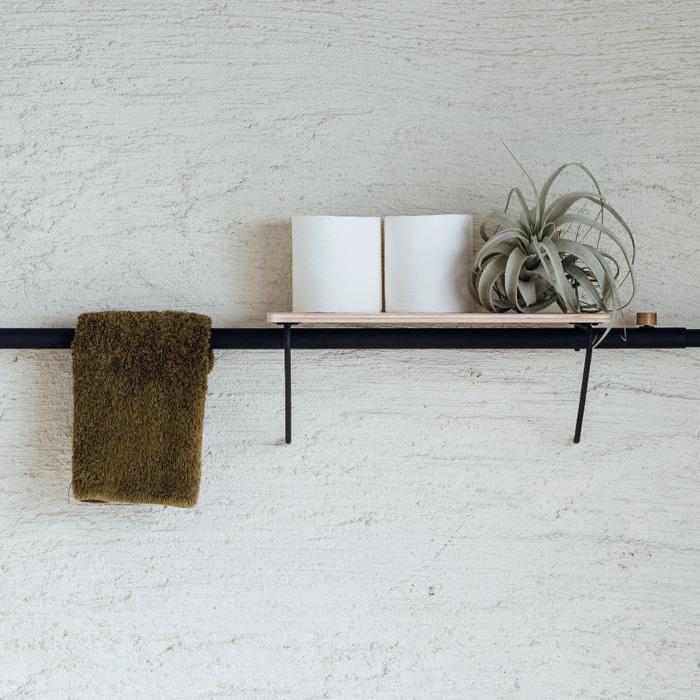 DRAW A LINE ドローアライン シェルフA 突っ張り棒 用 パーツ 横