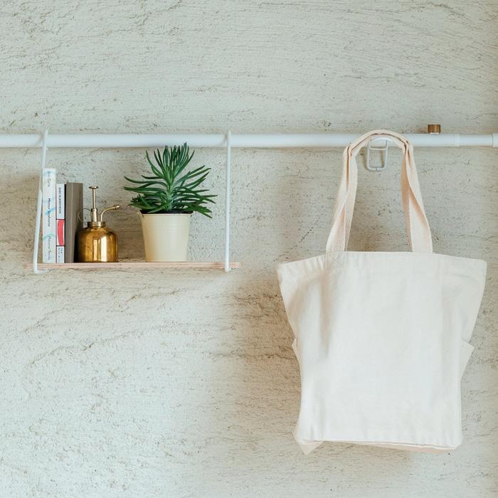 DRAW A LINE ドローアライン シェルフB 突っ張り棒 用 パーツ 横