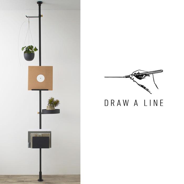 DRAW A LINE ドローアライン ブック＆グリーン SET セット 突っ張り棒