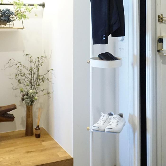 DRAW A LINE ドローアライン シューズラック 突っ張り棒 用 パーツ 縦