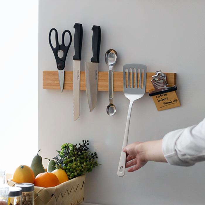【美品】【新品未使用】DULTON ダルトン バンブーハンギングポットラック DULTON（ダルトン） 特典付 BAMBOO MAGNETIC TOOL HOLDER 45 バンブー