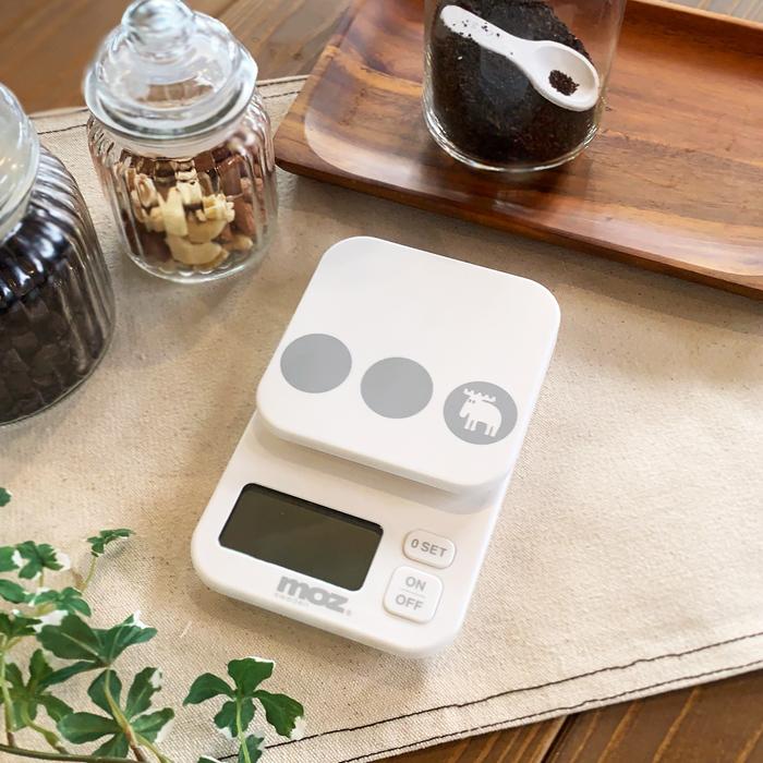 moz（モズ） 特典付 アンファンス キッチンスケール 計り スケール
