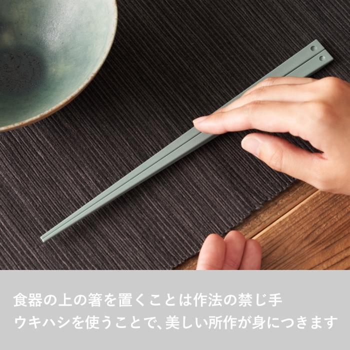 d ウキハシ h concept 浮き箸 箸 はし お箸 カトラリー 箸置きいらず