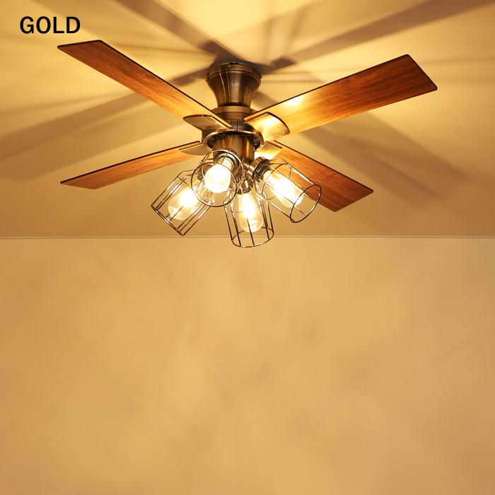 JAVALO ELF 特典付 シーリングファン フィラメントLED電球付き