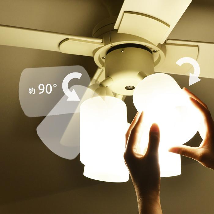 JAVALO ELF 特典付 Modern Collection シーリングファン 4灯 JE-CF014