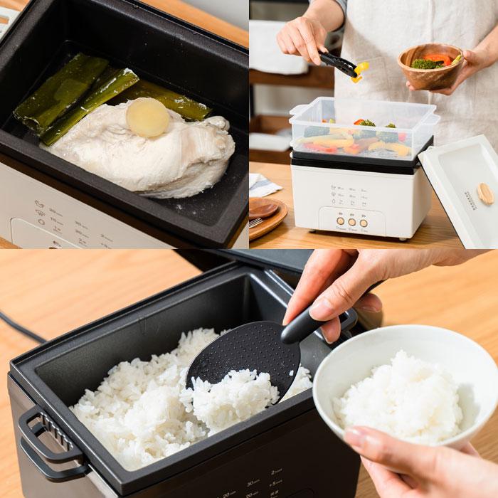 PRISMATE サラダチキンメーカー グランデ サラダチキンメーカー グランデ 楽しく使えるWEBレシピ付 PR