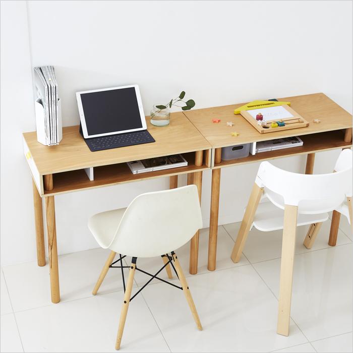 ideaco  イデアコ　Pallet  PCH  デスク　学習机 ideaco（イデアコ） コンパクトでスリムな学習机 PLYWOOD Series