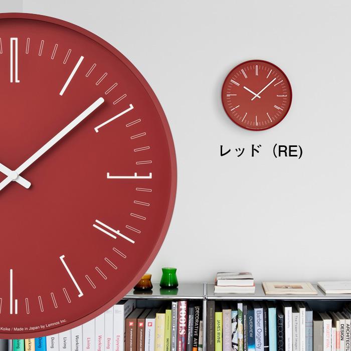 Lemnos（レムノス） 特典付 Draw wall clock (ドロー ウォール
