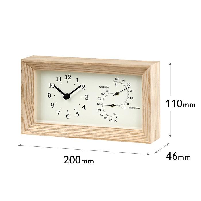 Lemnos（レムノス） 特典付 FRAME (フレーム) 置き時計 掛け時計 時計