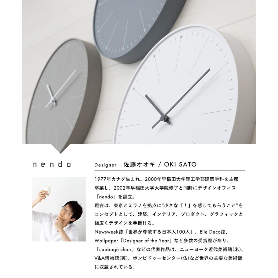 レムノス 掛け時計 アナログ ダンデライオン ベージュ 1 さ40mm 9976 Lemnos（レムノス） 特典付 dandelion (ダンデライオン) 掛け時計 NL14